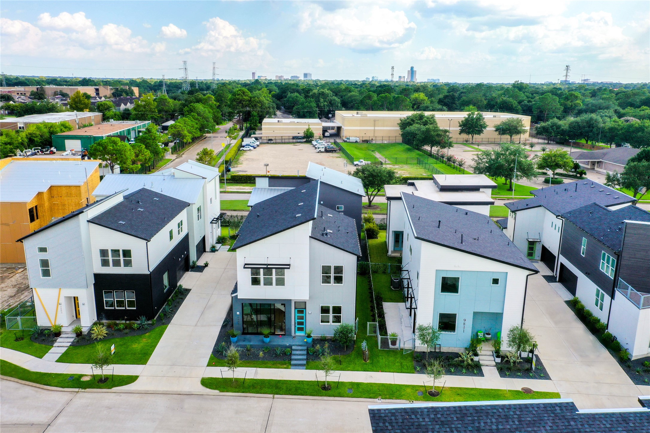 3311 Cardinal Crest Lane Houston, TX 77080 - Photo 11 of 14 Aerial View--:Anti-Cookie Cutter: Designs
