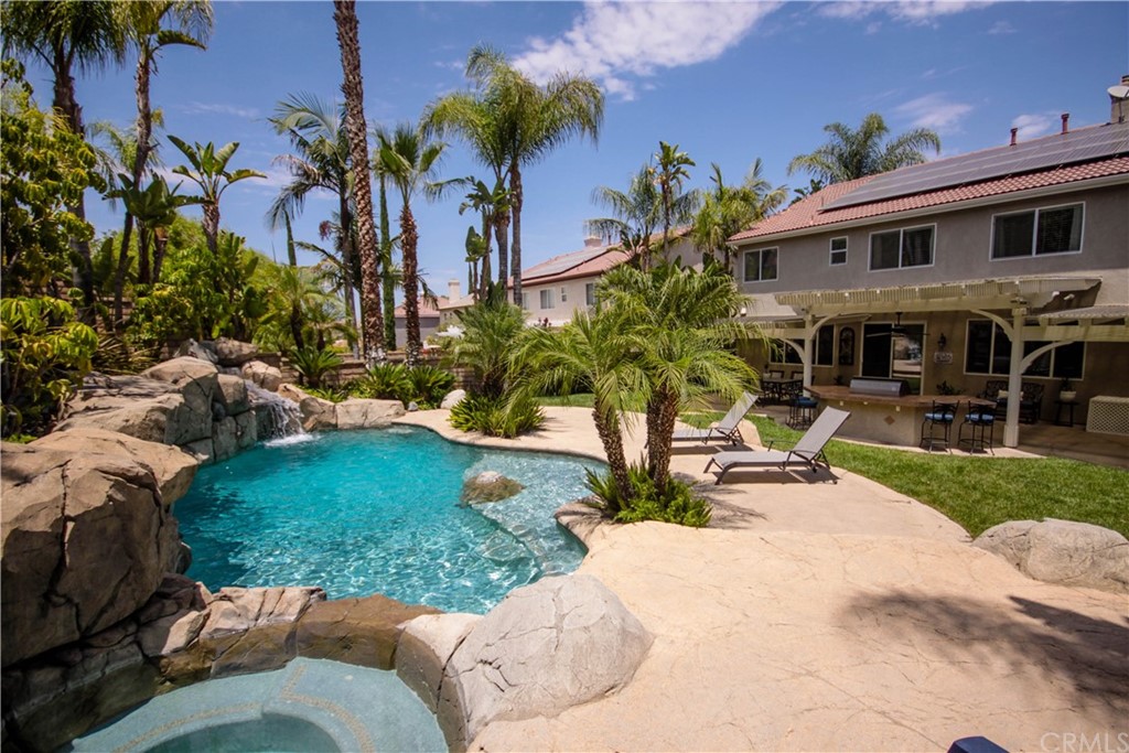 1836 Willow Bluff Drive Corona, CA 92883 - Photo 46 of 64 a view of a house with a patio