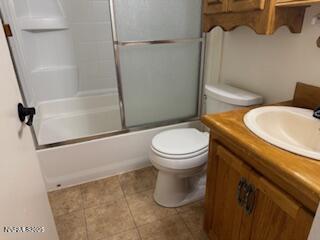 812 Lander Street, Unit A Reno, NV 89509 - Photo 18 of 24 a bathroom with a toilet and a shower