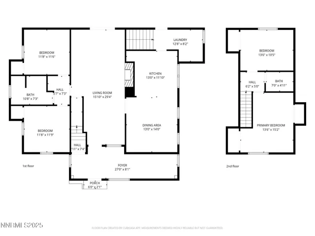 a view of roof deck with wooden floor and seating space