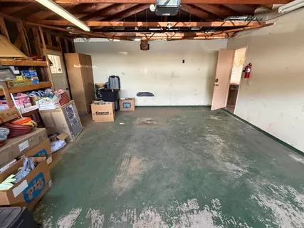 a view of storage and utility room