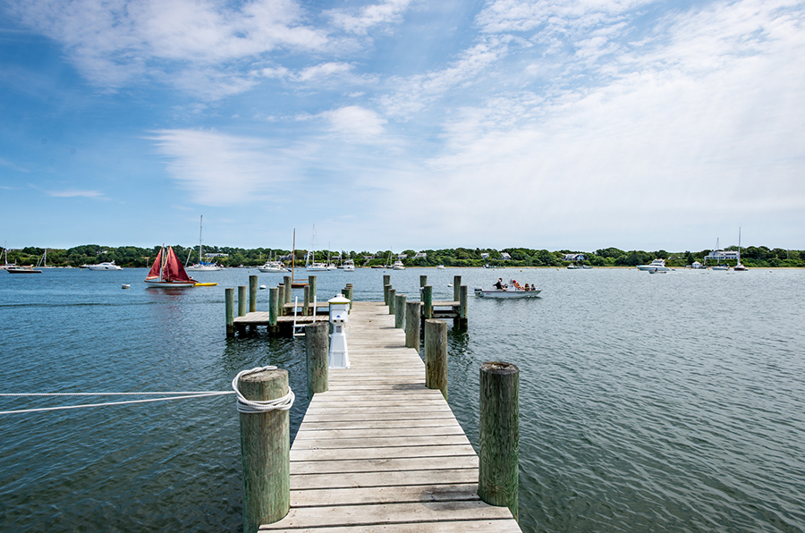 44 Green Hollow Road Edgartown, MA 02539 - Photo 5 of 45 a view of a lake and outdoor space