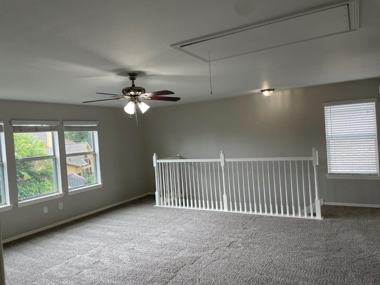 827 Chase View Drive Bacliff, TX 77518 - Photo 18 of 30 a view of a livingroom with a ceiling fan and window