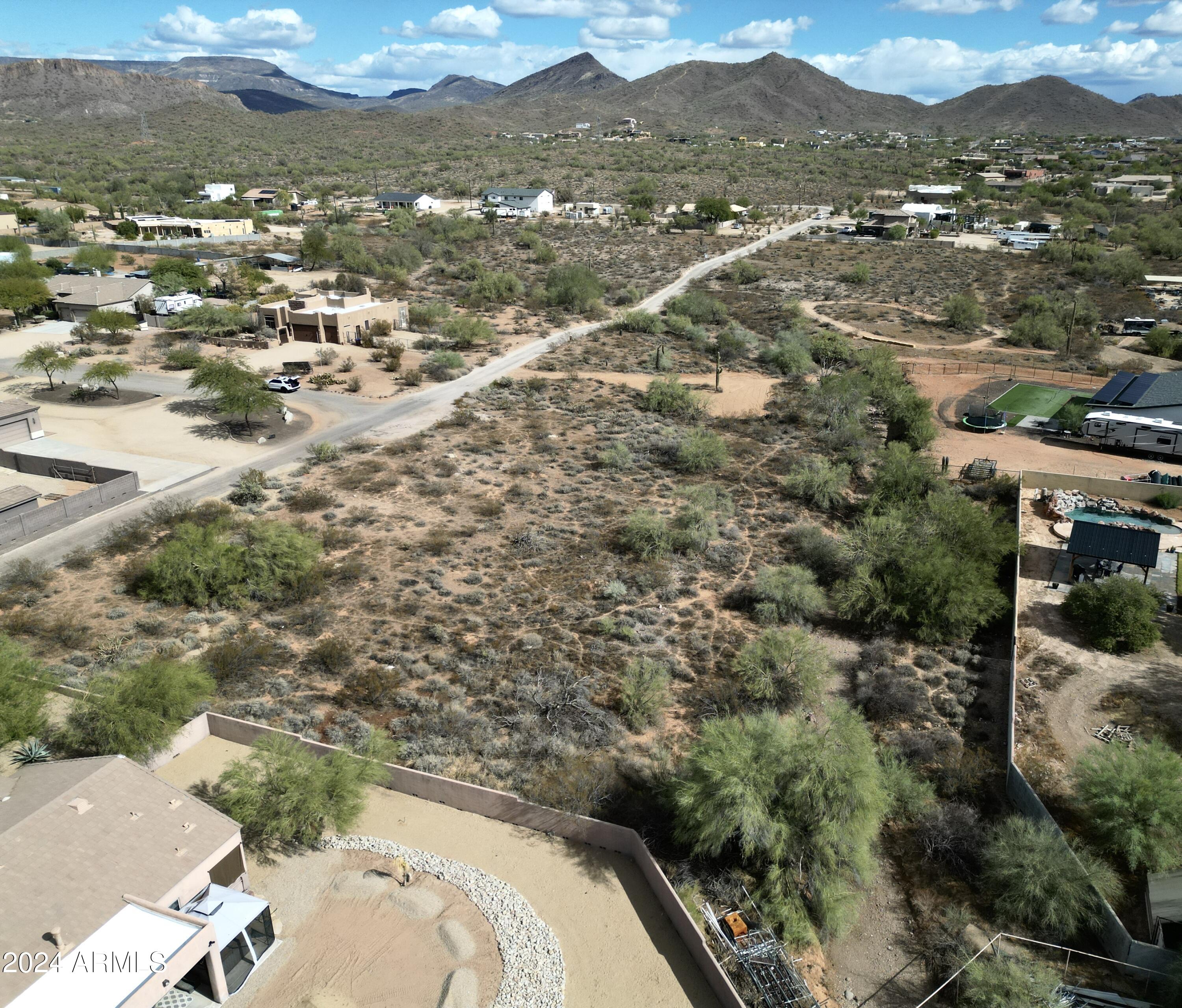 223 West Saddle Mountain Road Phoenix, AZ 85086 - Photo 3 of 16 View of Lot From the SW Corner