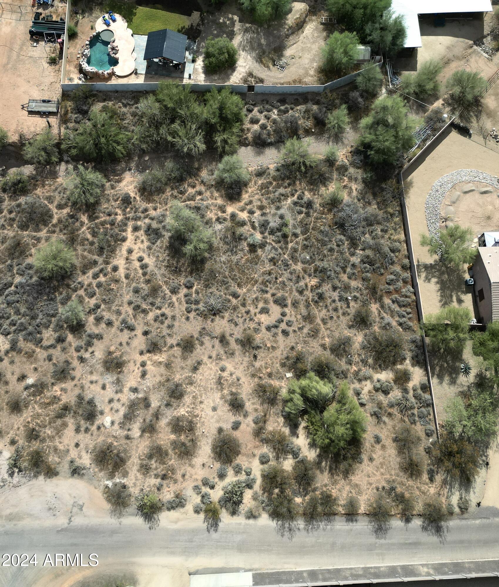 223 West Saddle Mountain Road Phoenix, AZ 85086 - Photo 4 of 16 Birdseye View of Lot