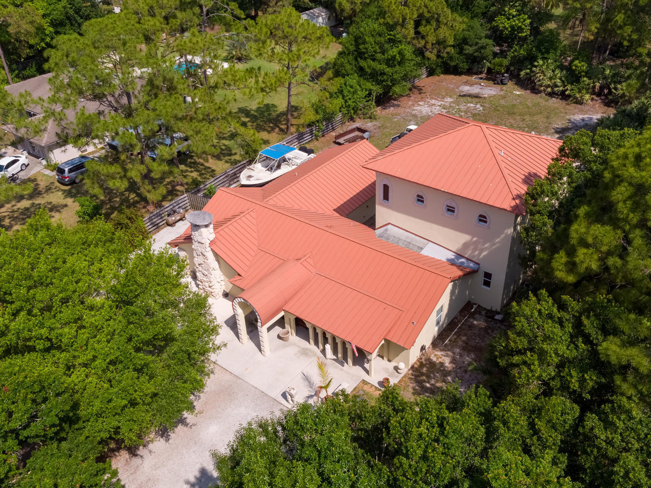 Front Entrance Aerial