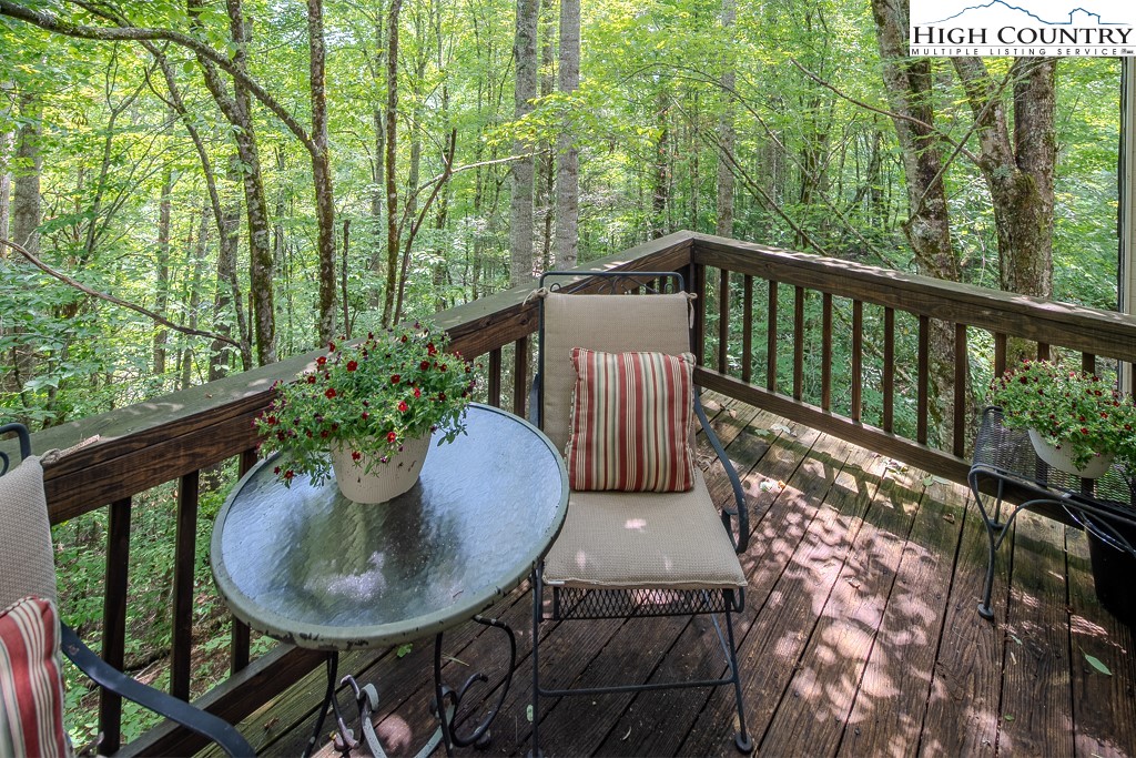 35 Maple Drive, Unit B Banner Elk, NC 28604 - Photo 15 of 21 a view from deck having patio