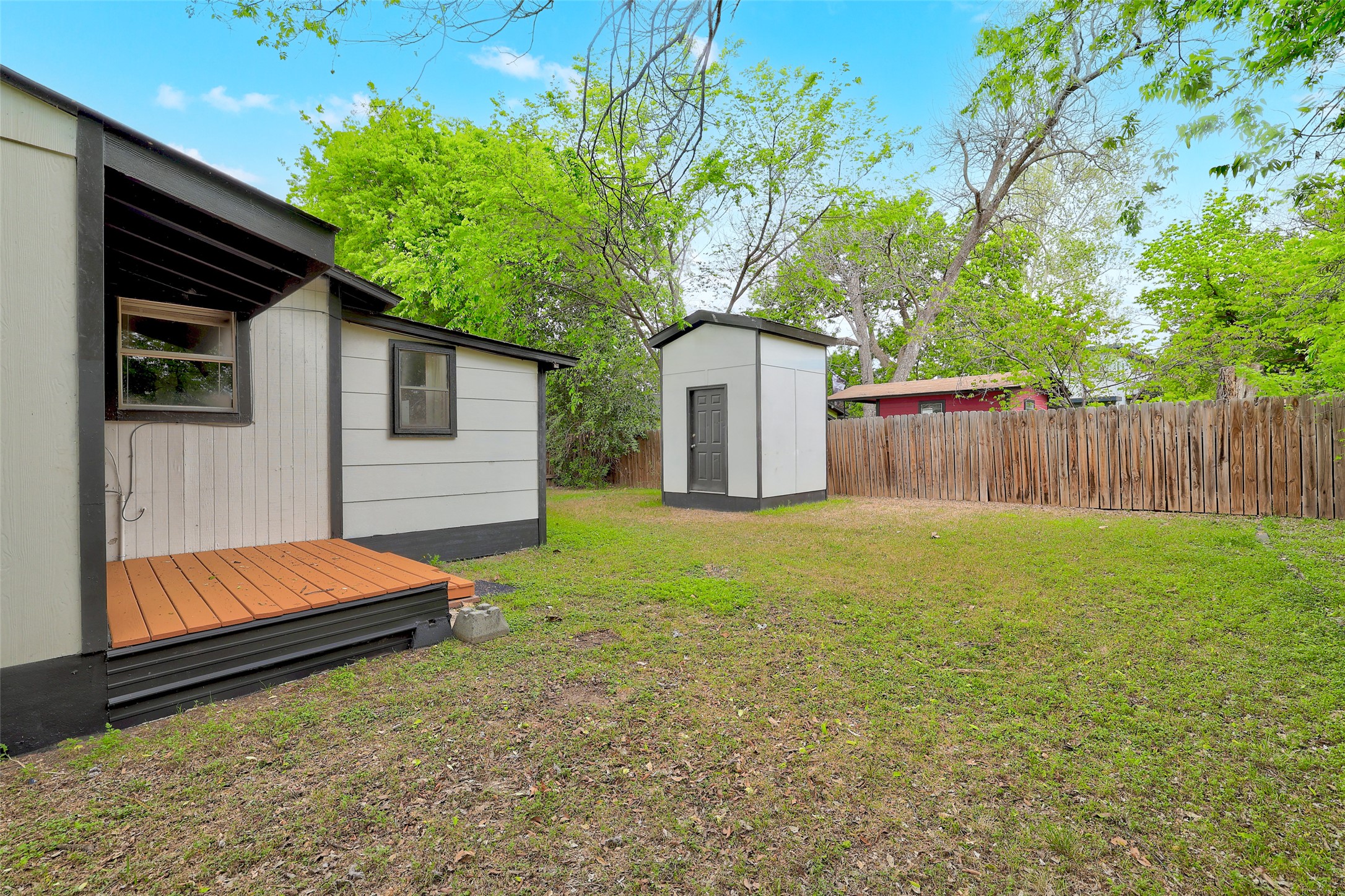 6307 Chesterfield Avenue Austin, TX 78752 - Photo 20 of 20 a backyard of a house with barbeque oven