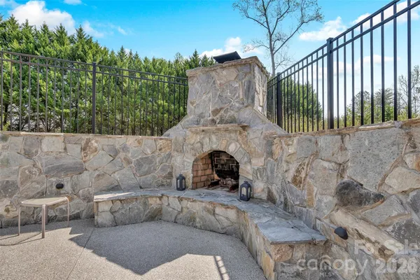 a view of a house with swimming pool