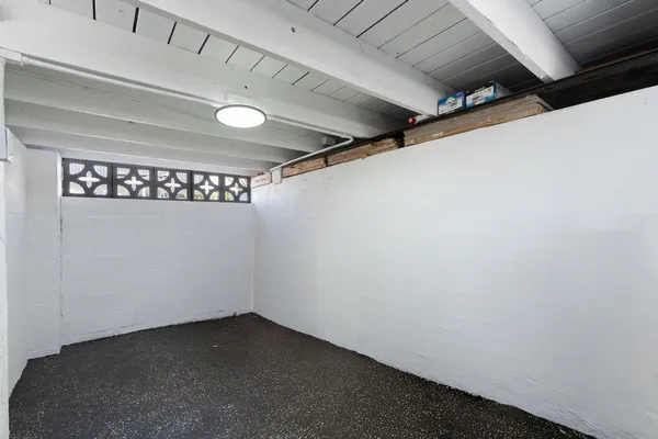 a view of a lake with houses