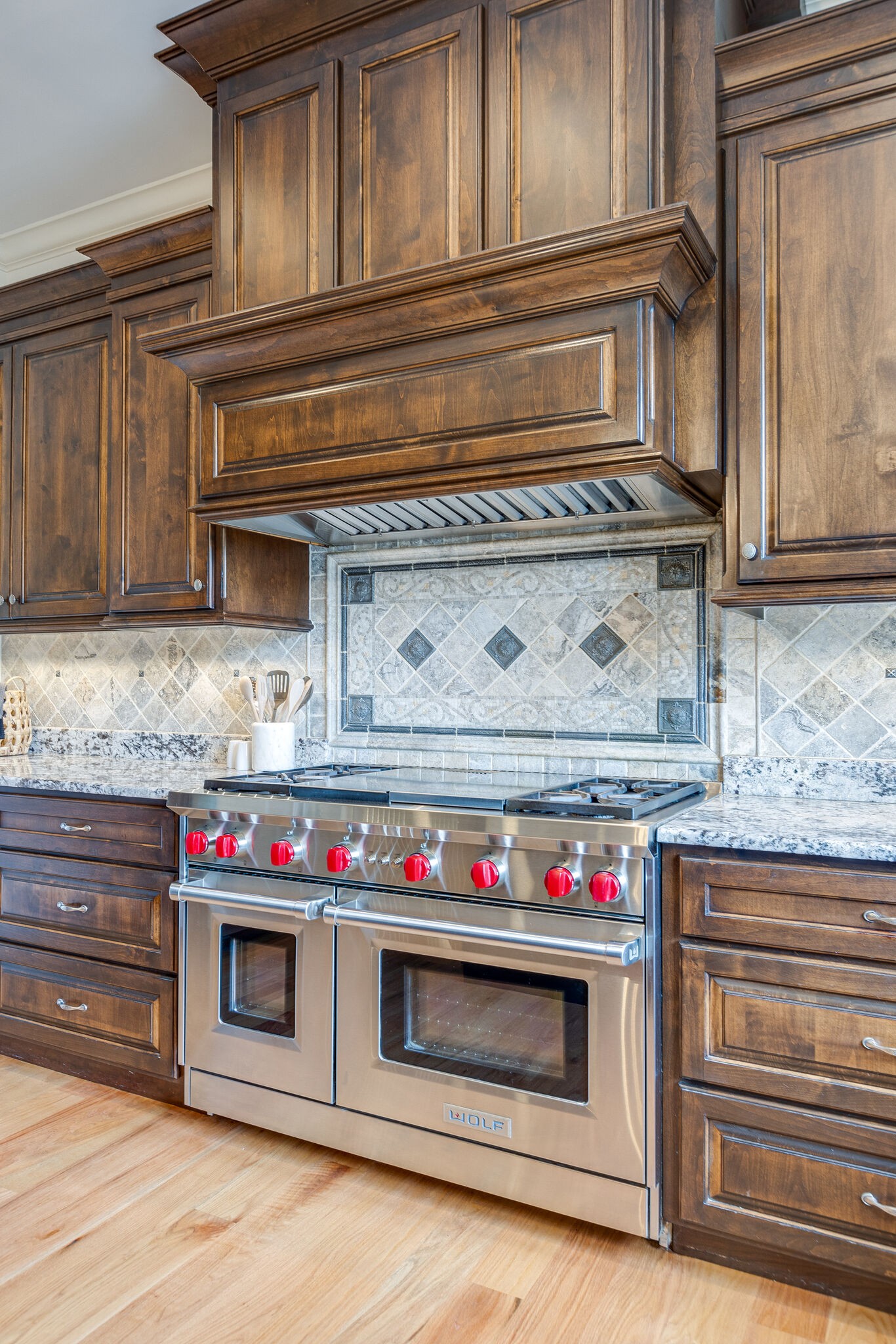 9501 Clovercroft Road Franklin, TN 37067 - Photo 27 of 70 a stove top oven sitting inside of a kitchen