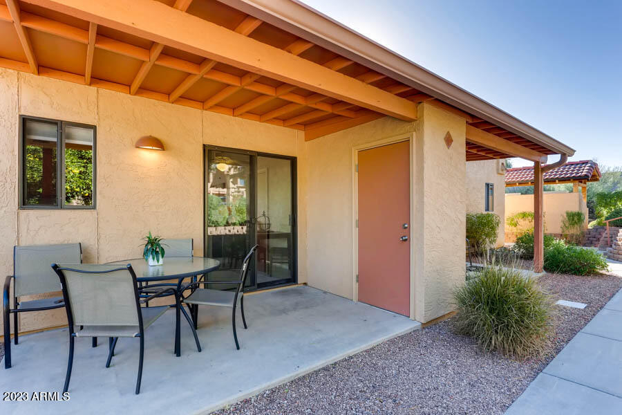 540 South West Road, Unit 26 Wickenburg, AZ 85390 - Photo 14 of 14 a view of an outdoor space with furniture
