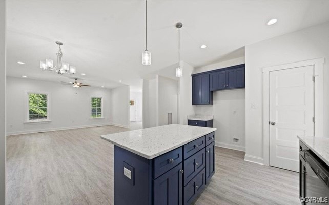 13985 Cross County Road Mineral, VA 23117 - Photo 7 of 27 a kitchen with a refrigerator a sink and a wooden floor