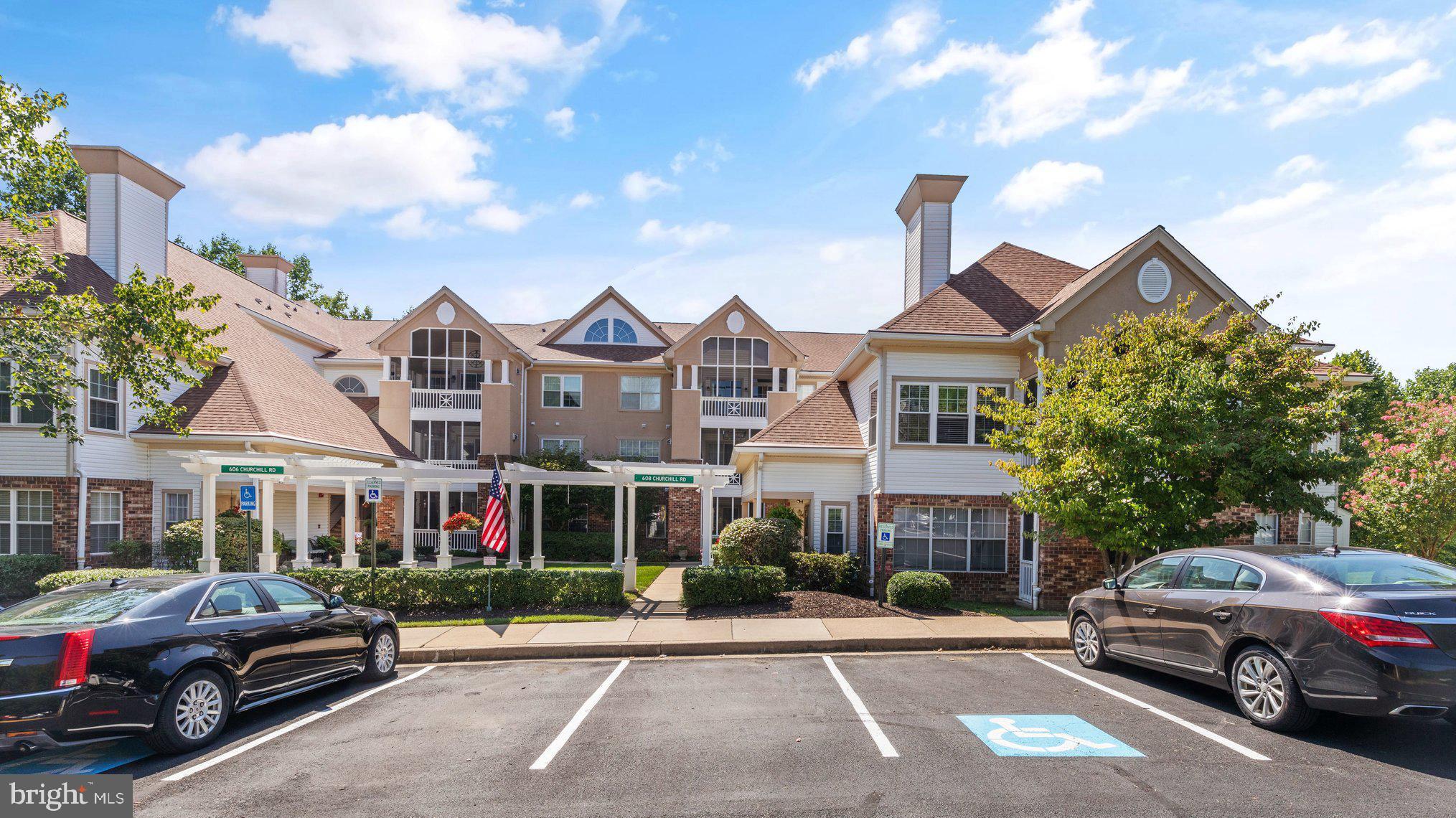 608 Churchill Road, Unit L Bel Air, MD 21014 - Photo 2 of 23 2 Assigned parking Spots PLUS Garage