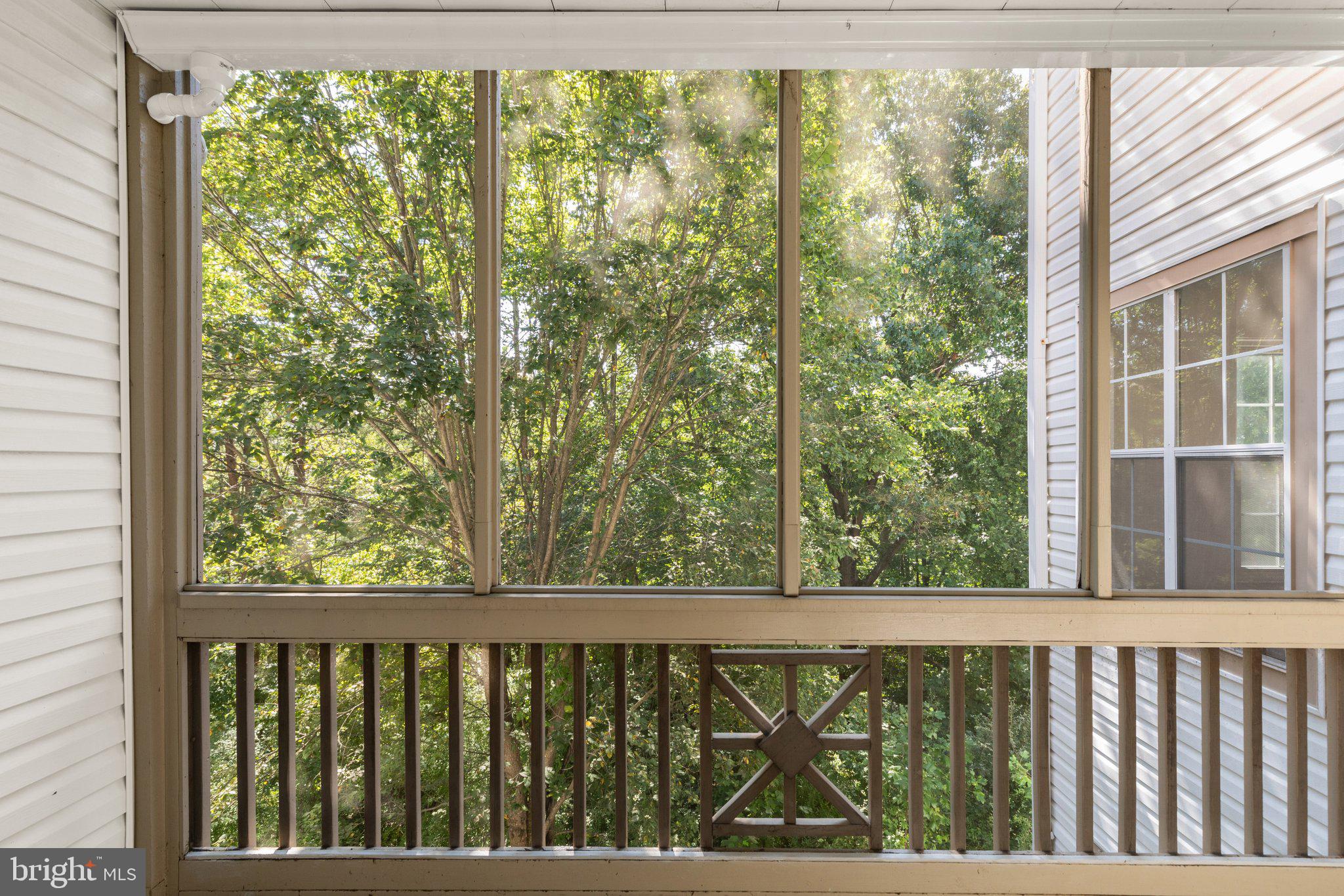 608 Churchill Road, Unit L Bel Air, MD 21014 - Photo 22 of 23 Screened Porch Backs to Woods/Trees