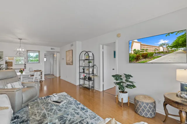 a view of city from a balcony