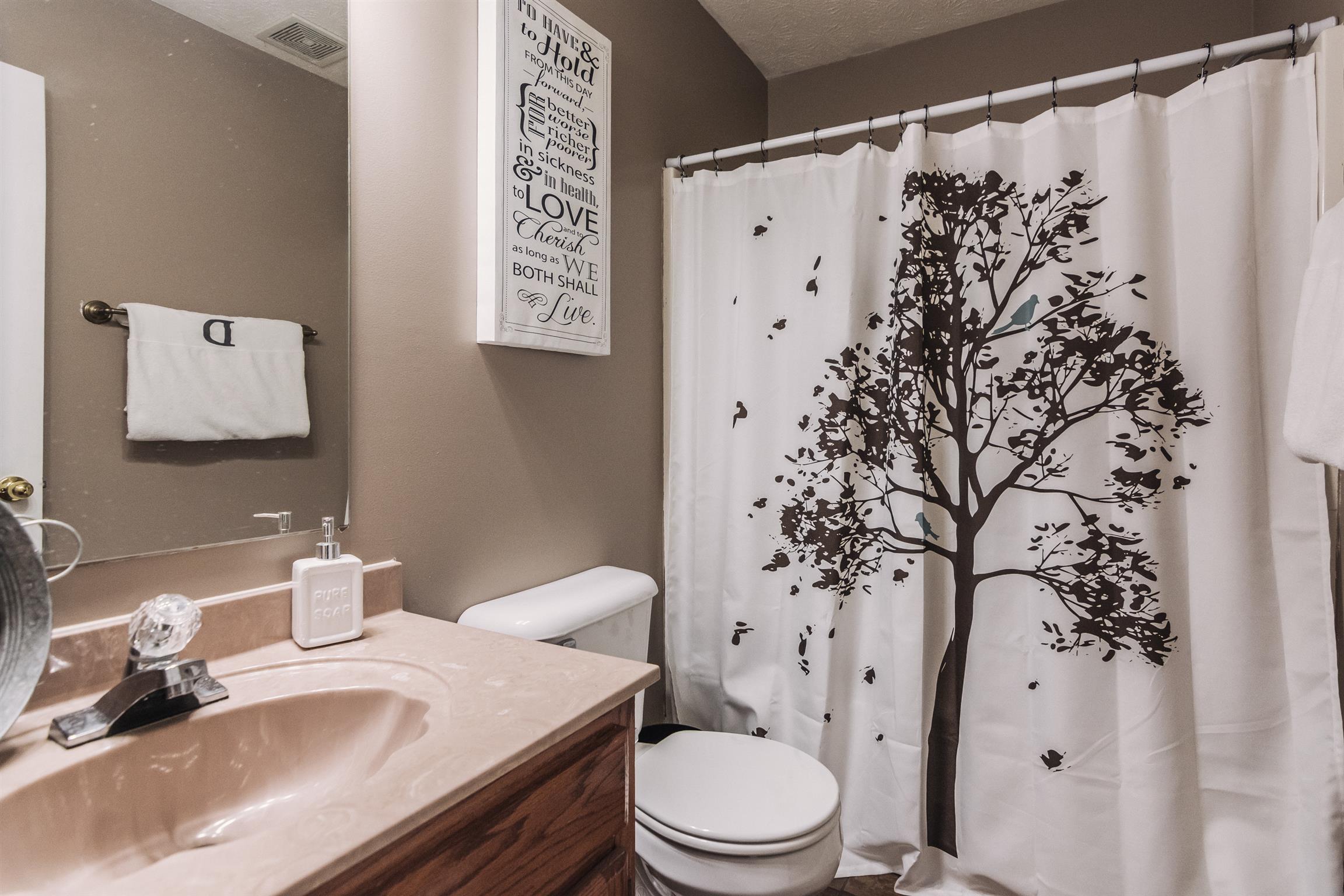 399 Corinth Road Portland, TN 37148 - Photo 19 of 28 a bathroom with a sink toilet and shower