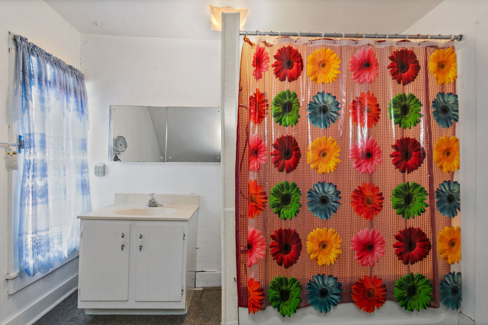 11824 Prairie Avenue Hebron, IL 60034 - Photo 14 of 22 a bathroom with a sink mirror and vanity