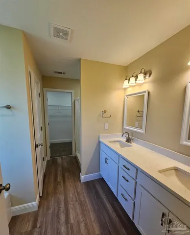 a house with yard in front of it