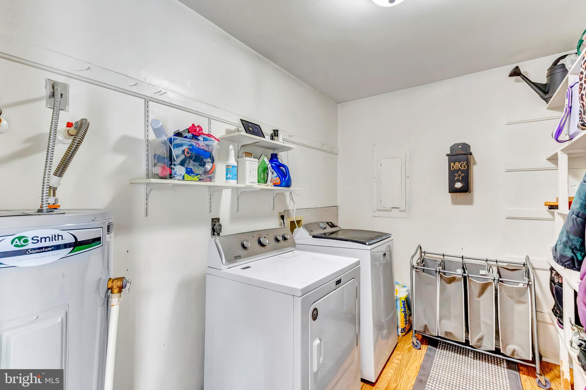 4925 Campground Road Eden, MD 21822 - Photo 11 of 42 a utility room with dryer and washer