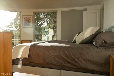 a view of balcony with furniture