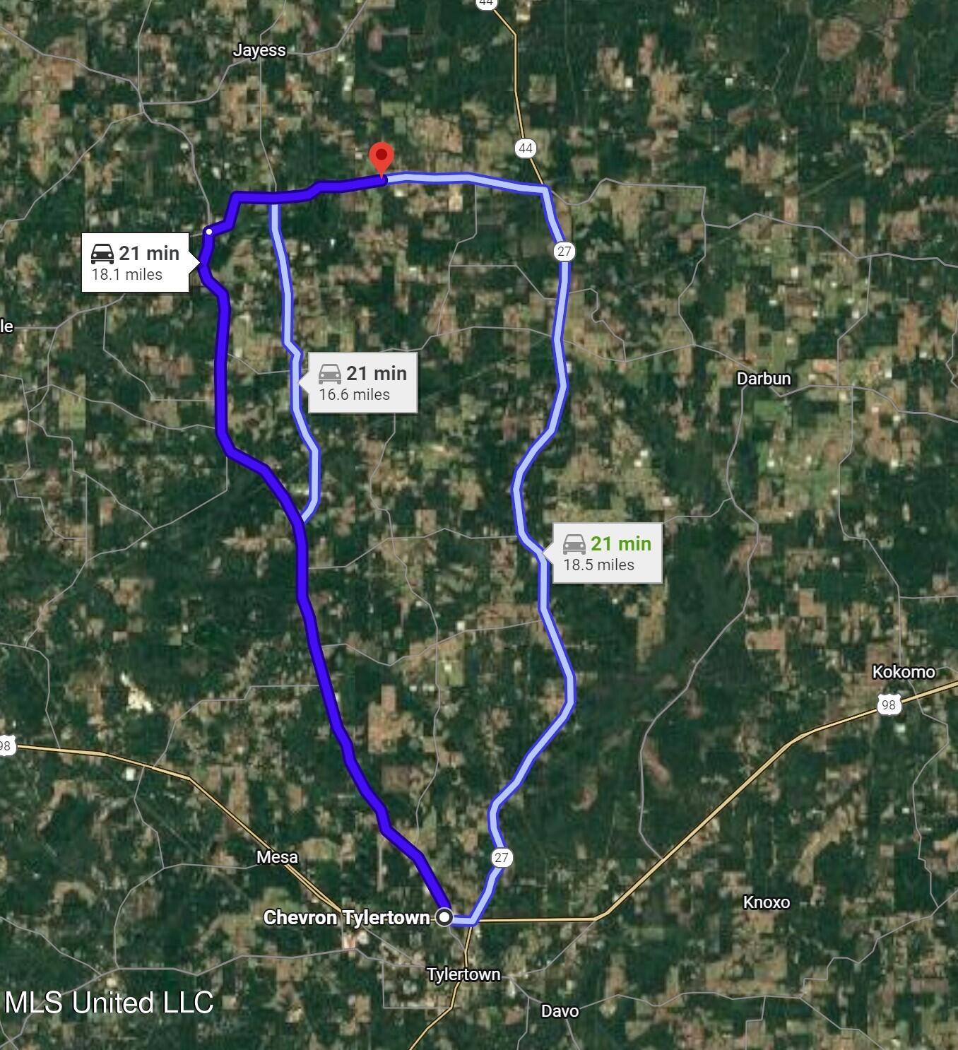 Enon Sartinville Road Jayess, MS 39641 - Photo 14 of 18 Walthall 70 Directional
