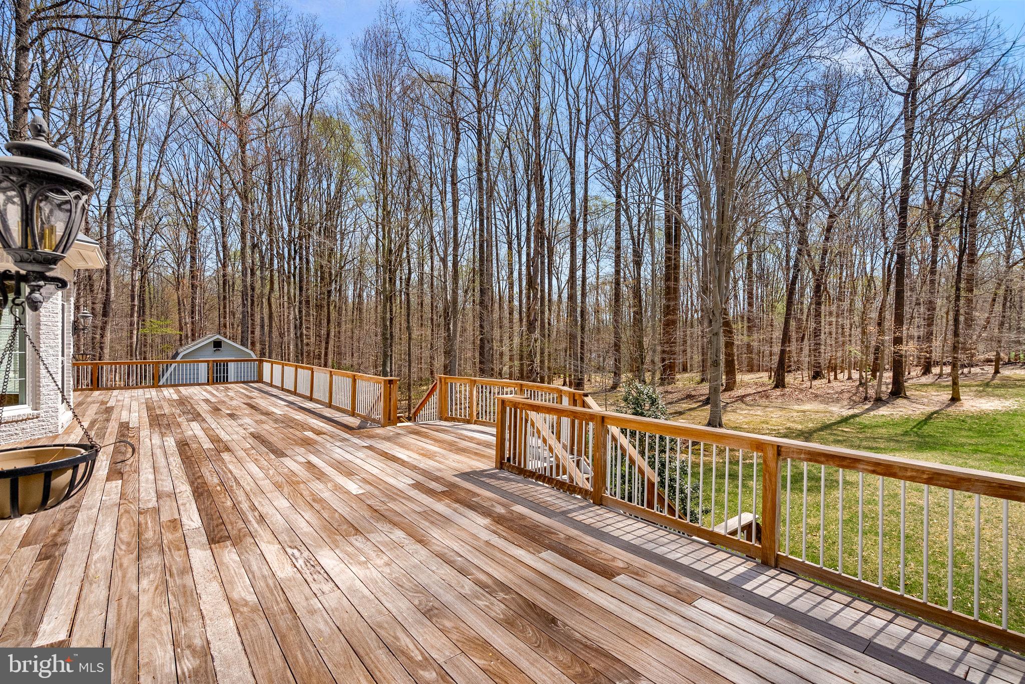 11913 Chapel Road Clifton, VA 20124 - Photo 48 of 124 IPE deck with NEW deck headers