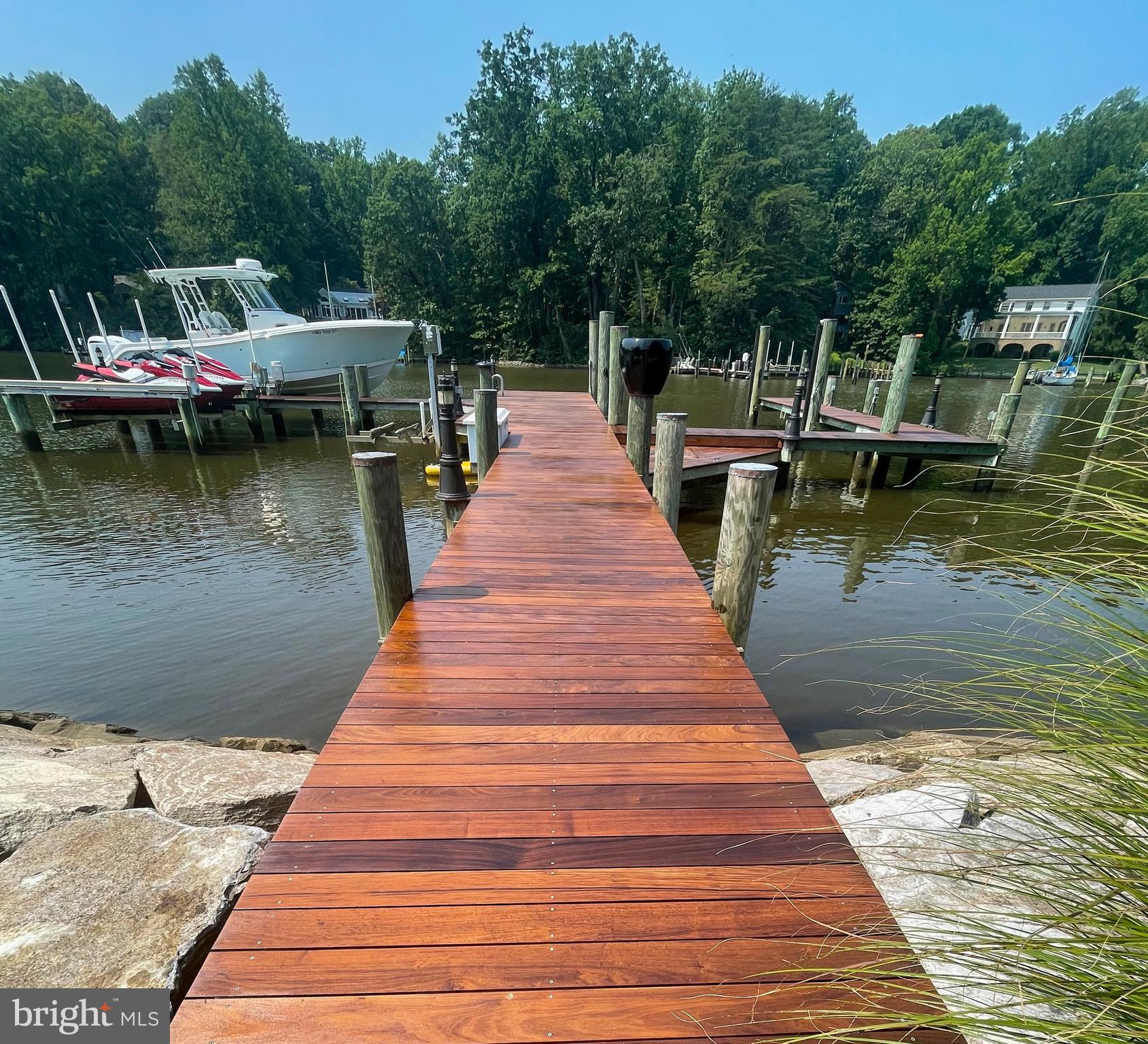 1524 Cedar Lane Farm Road Annapolis, MD 21409 - Photo 11 of 50 Ipe decking on pier
