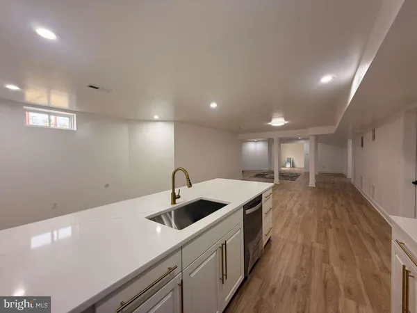 a bathroom with a shower and a sink