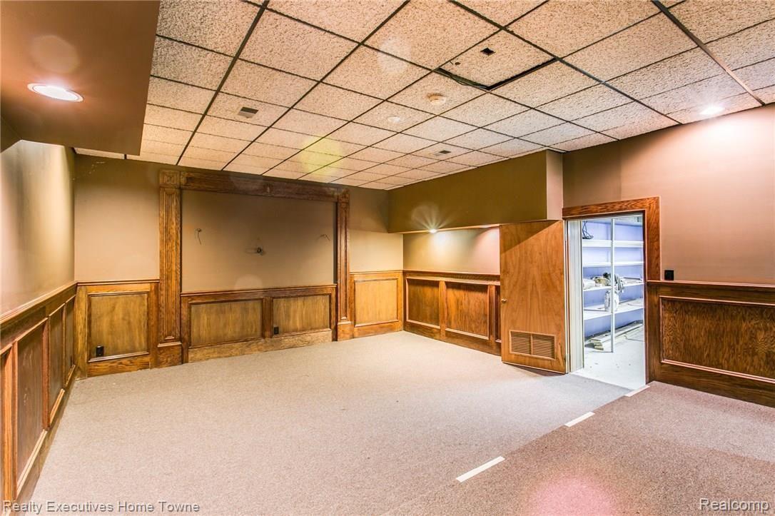 1130 Burnham Road Bloomfield Hills, MI 48304 - Photo 49 of 56 Two-level theatre room - with lots of storage next to it.