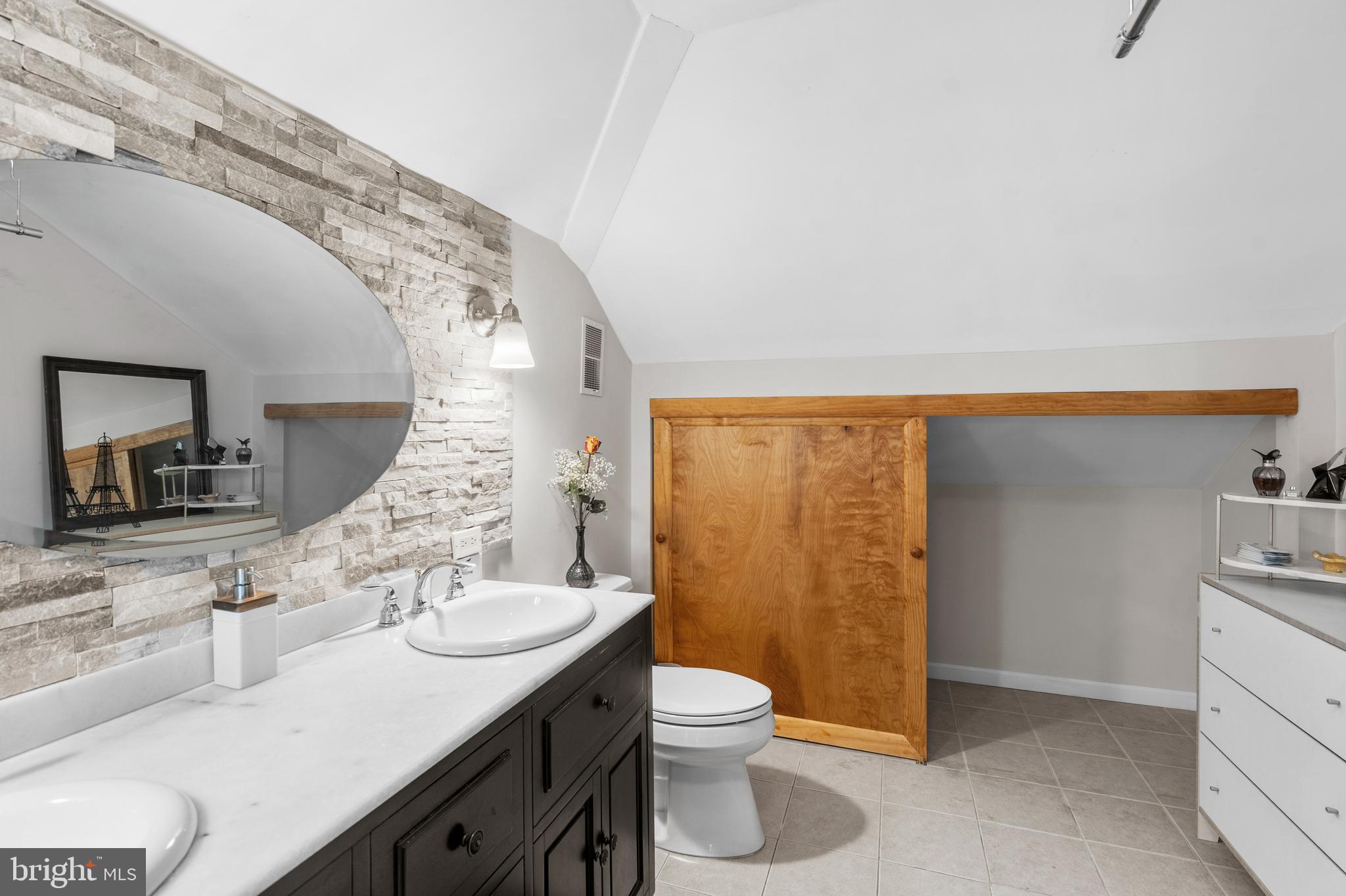 1118 Allston Road Havertown, PA 19083 - Photo 38 of 58 a bathroom with a sink a toilet and shower