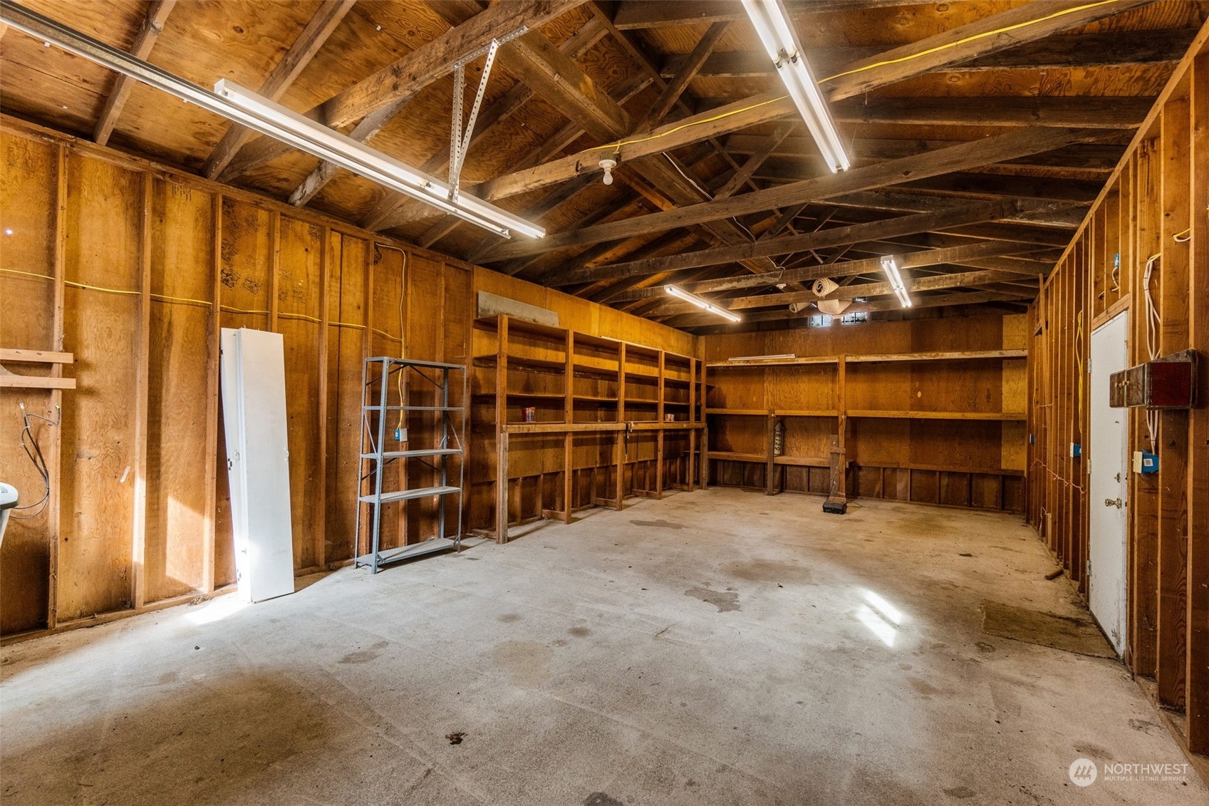 18127 Case Road Southwest Rochester, WA 98579 - Photo 31 of 37 a view of an empty room with a garage