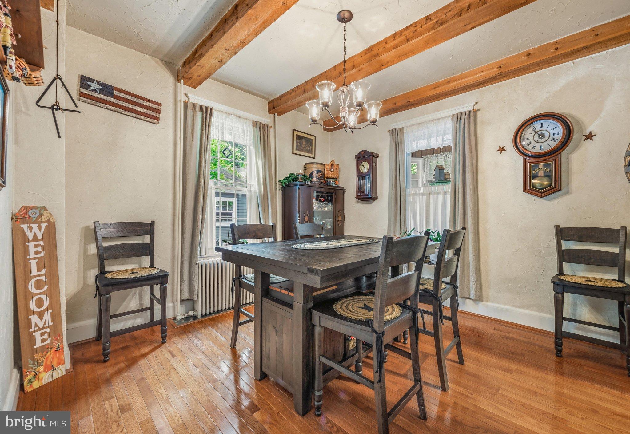 522 Old Hammonds Ferry Road Linthicum Heights, MD 21090 - Photo 15 of 109 Charming dining space with rustic accents.