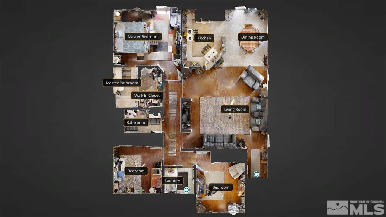 7749 Welsh Drive Reno, NV 89506 - Photo 20 of 25 an aerial view of residential houses with outdoor space