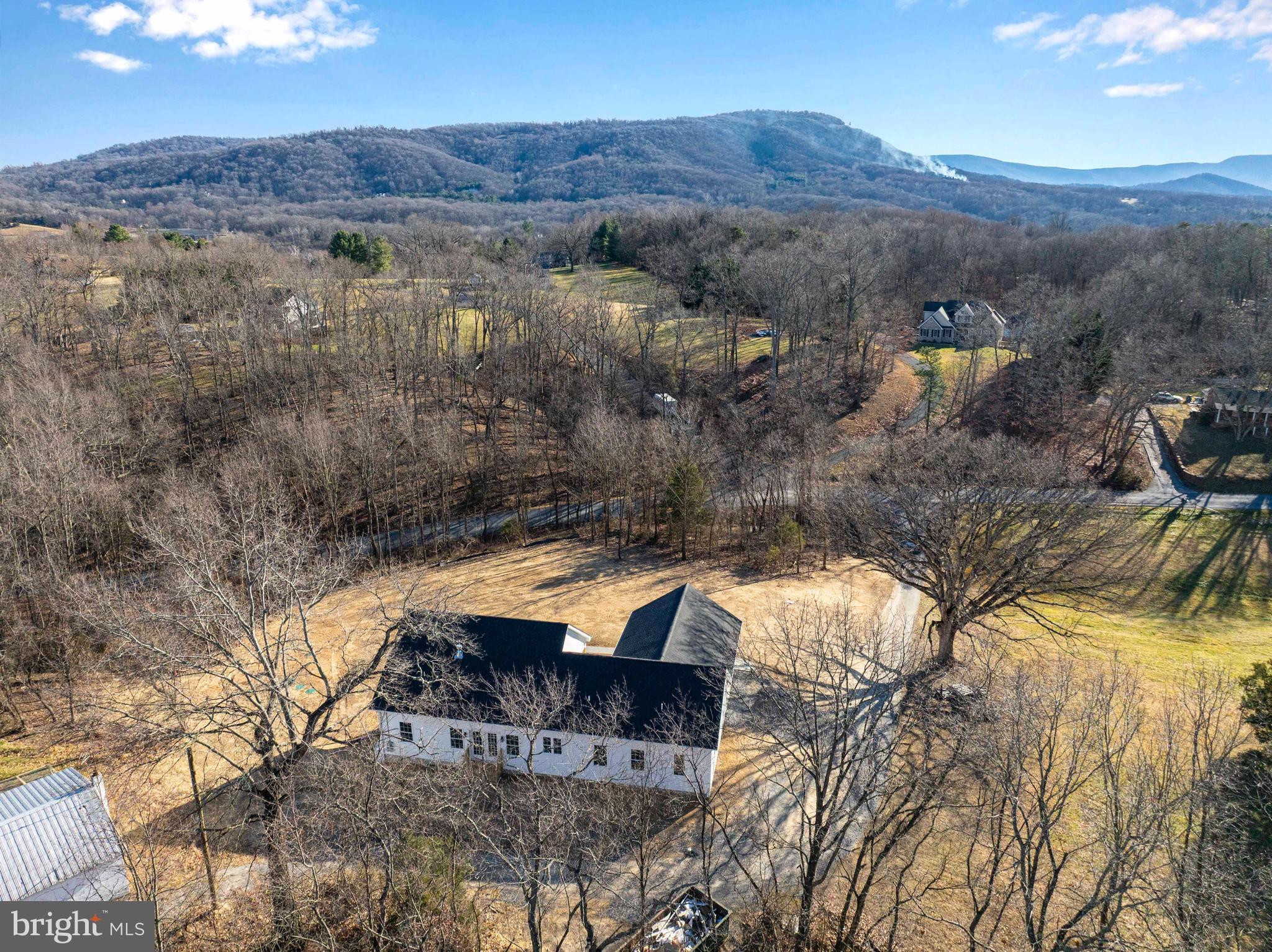 1633 Catlett Mountain Road Front Royal, VA 22630 - Photo 15 of 69 an aerial view of a house with mountain view