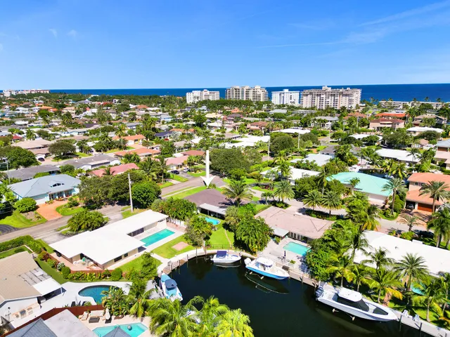 a view of a lake from a house