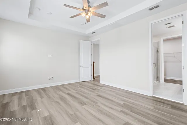 wooden floor in an empty room