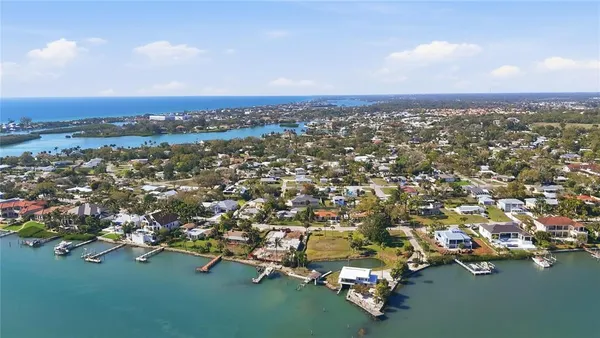 an aerial view of a city with lots of residential buildings