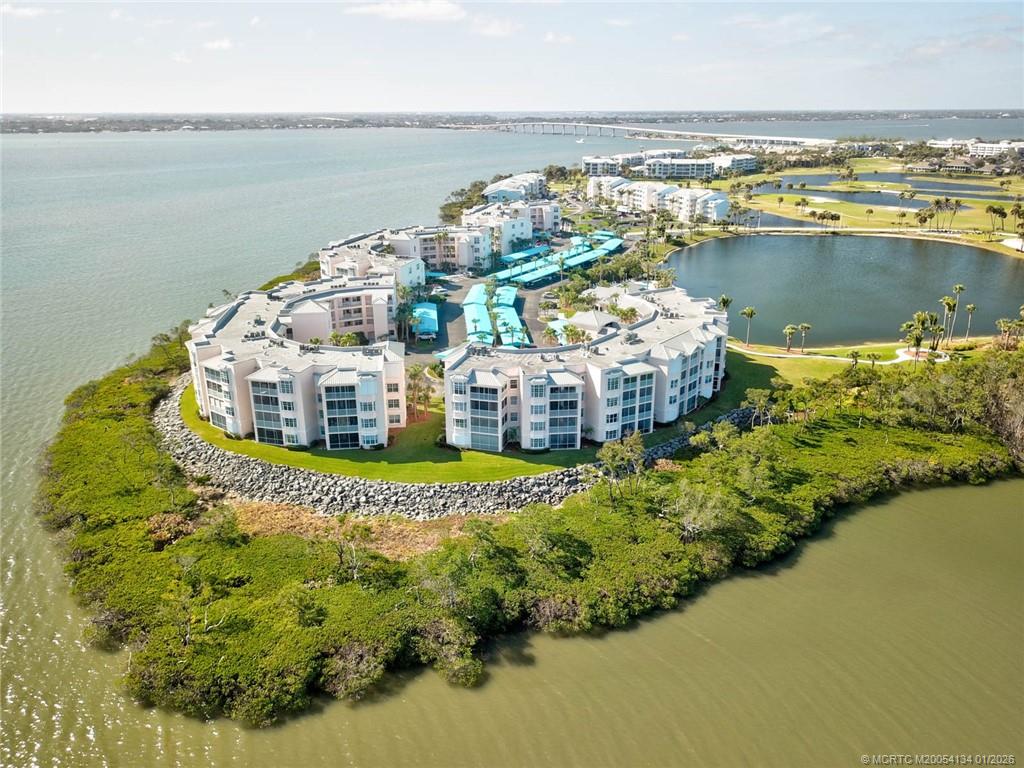 5700 Northeast Island Cove Way, Unit 4301 Stuart, FL 34996 - Photo 44 of 45 a view of a city and ocean view