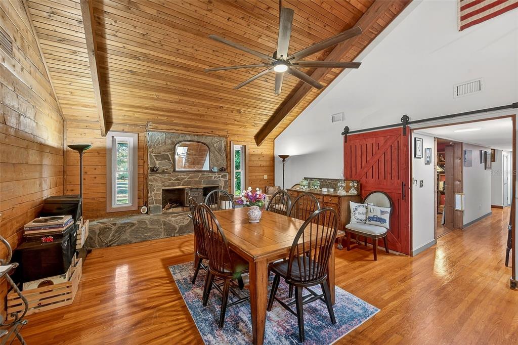 2635 North Dover Road Dover, FL 33527 - Photo 22 of 84 a dining room with furniture window and wooden floor