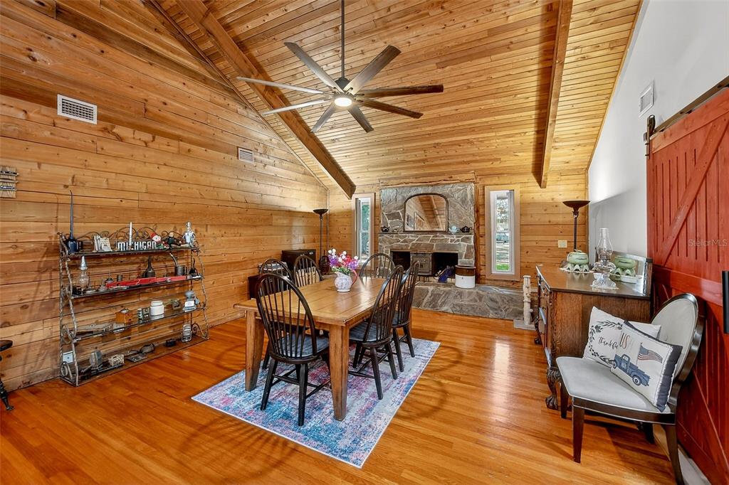 2635 North Dover Road Dover, FL 33527 - Photo 24 of 84 a dining room with furniture and wooden floor