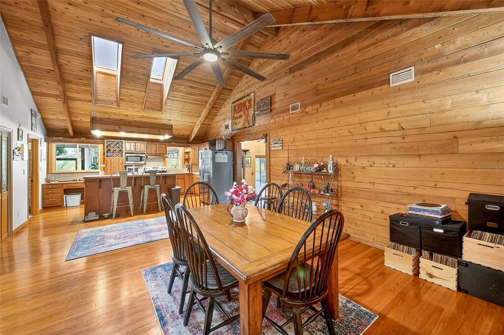 2635 North Dover Road Dover, FL 33527 - Photo 25 of 84 a dining room with furniture and wooden floor