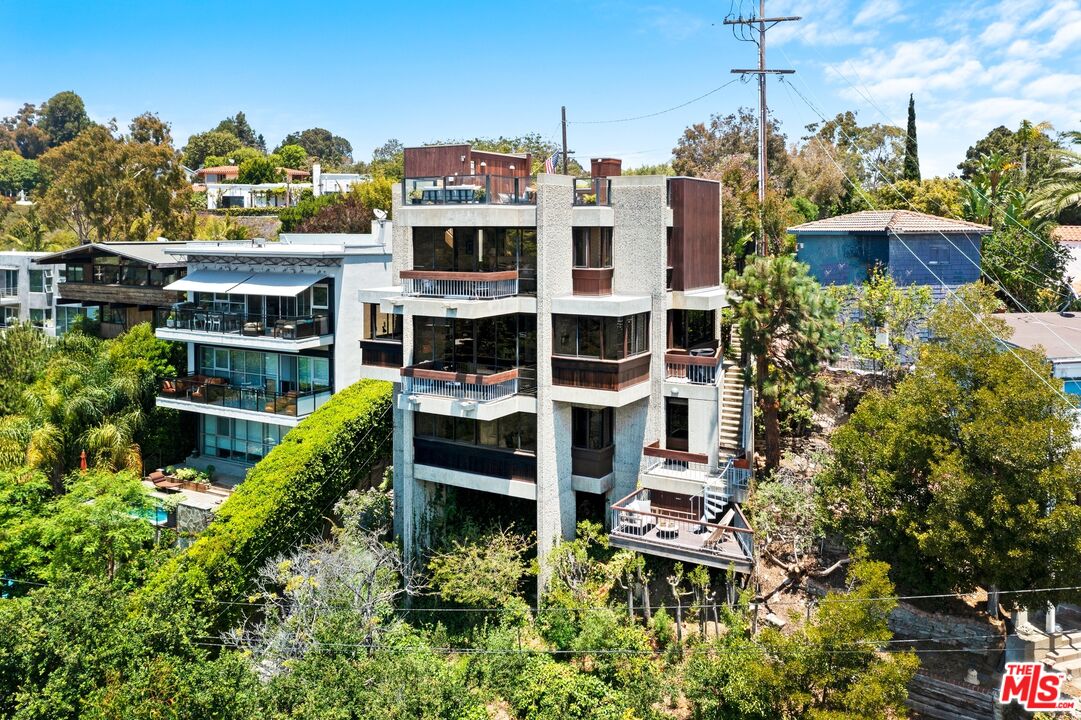 407 Upper Mesa Road Santa Monica, CA 90402 - Photo 16 of 54 a view of a city with tall buildings