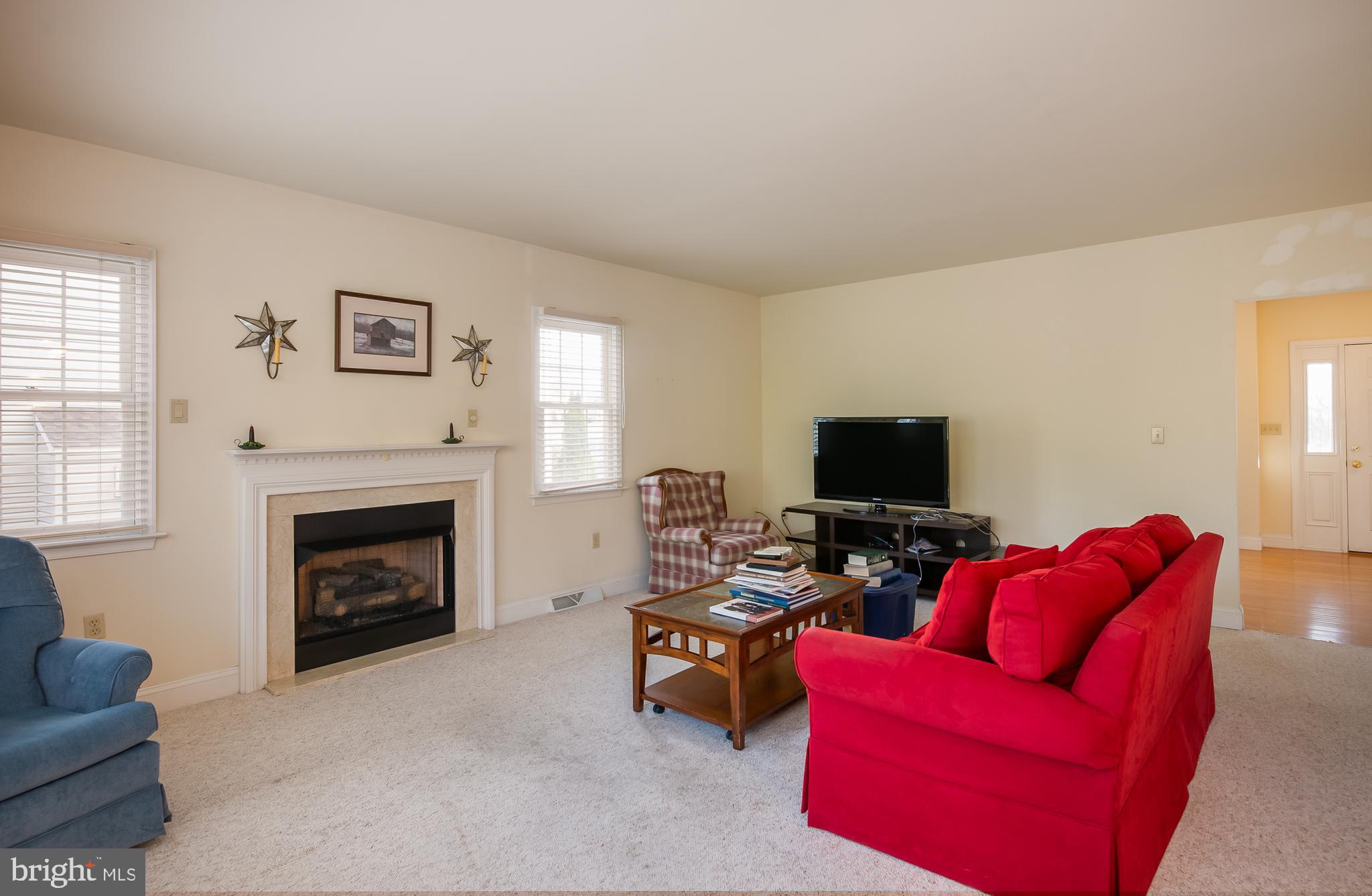 592 Wolfe Lane Mohnton, PA 19540 - Photo 6 of 31 a living room with furniture and a fireplace
