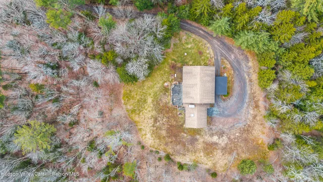 a house view with a yard