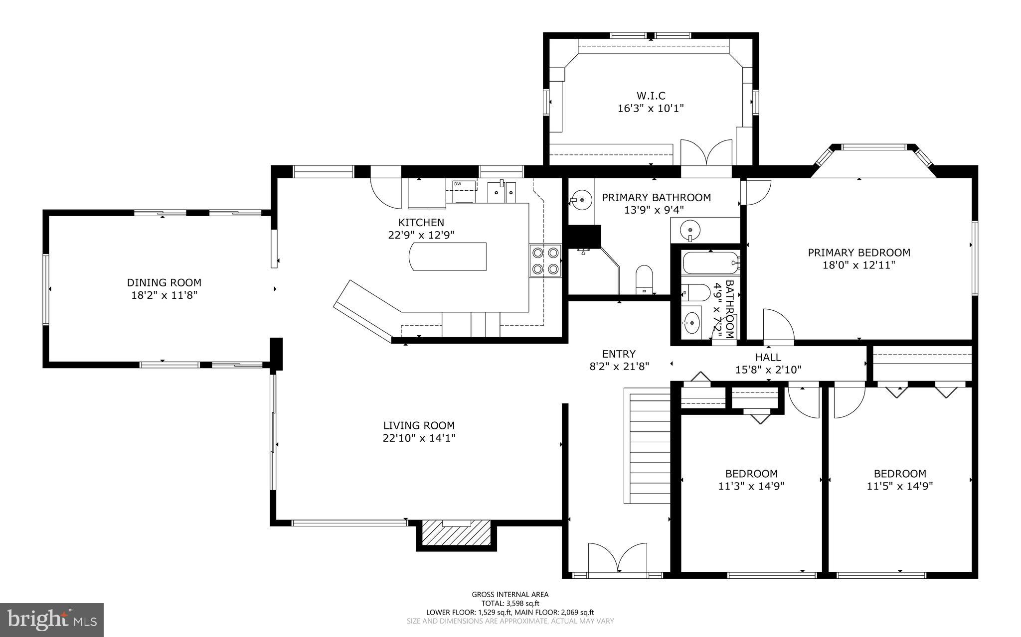 7711 Arrowood Court Bethesda, MD 20817 - Photo 59 of 59 Main floor plans