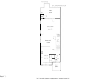 $515,000 | 5611 Johnson Woods Court, Raleigh, NC 27609