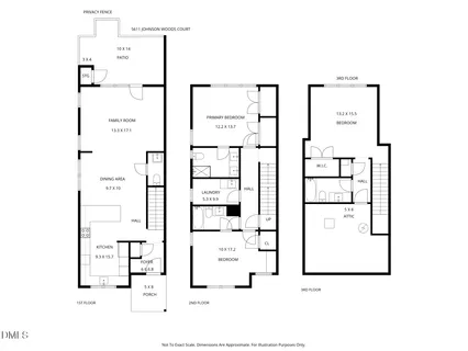 $515,000 | 5611 Johnson Woods Court, Raleigh, NC 27609