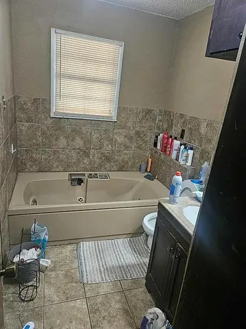 a backyard of a house