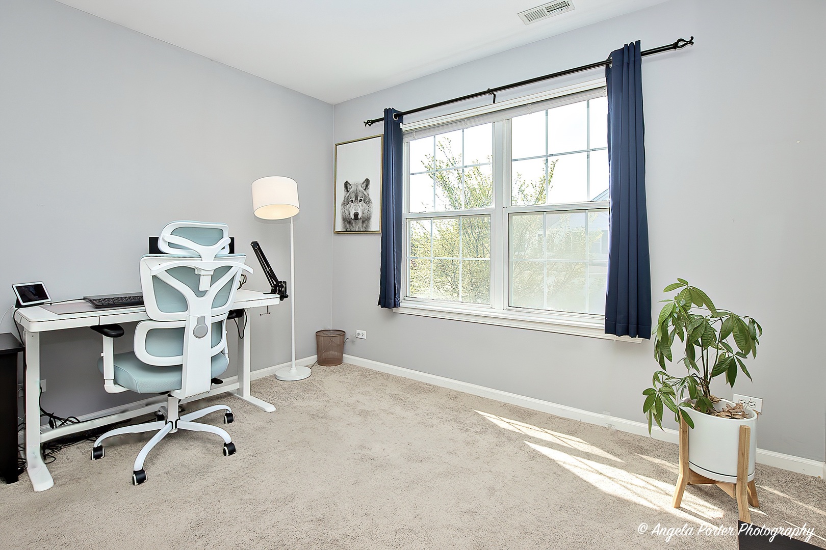 3012 Falling Waters Lane Lindenhurst, IL 60046 - Photo 15 of 21 a view of a workspace with a window
